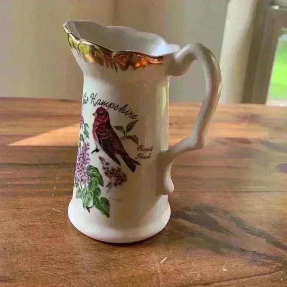 New Hampshire Collectible State Souvenir Cream Pitcher 1950's - Picture 2 of 12